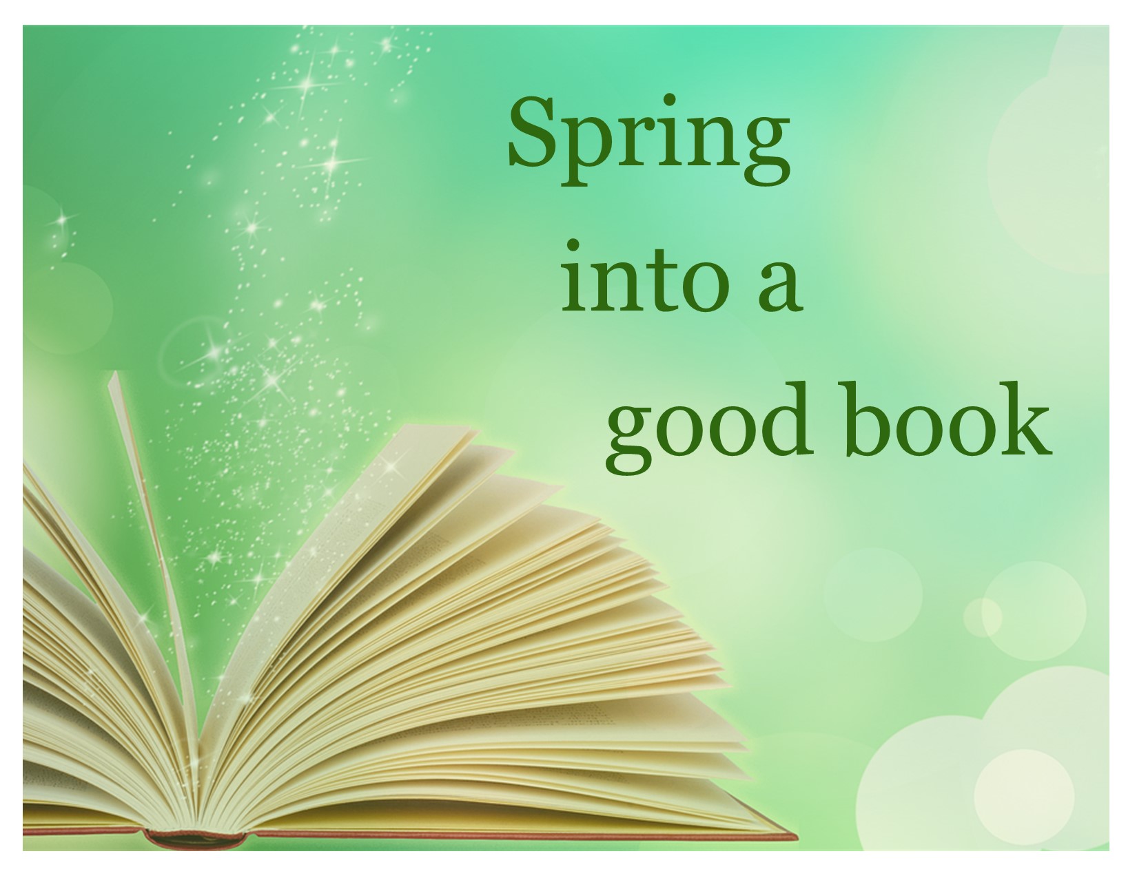 Spring into a good book